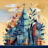 design christmas themed illustration