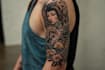 design a tattoo design in japanese style