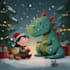 draw christmas illustrations and cards for you