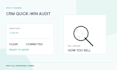 audit your hubspot or pipedrive CRM for quick wins