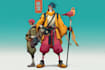 design anime character , cyberpunk character