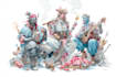 do a dnd character or dnd party art