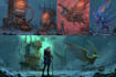 create concept art, illustration