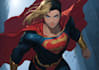 create an epic superhero character art in comic or realistic