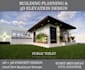 create professional 2d building plan and 3d elevation design