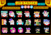 make text emotes or text sub badges for twitch and discord