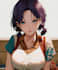 make anime drawing with anime art style character