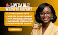 build modern lovable website development superbase figma website design