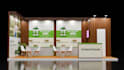 design professional 3d exhibition stall and trade show booth