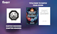 format and design a custom interior for your fiction novel