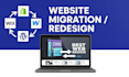 do website migration migrate wordpress wix squarespace shopify redesign