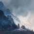 draw a watercolor landscape illustration