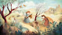 draw soft and realistic bible themed childrens book illustrations