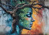 do a multi layer graffiti stencil art for spray painting