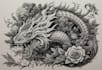 design a tattoo design in japanese style