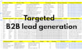 do targeted b2b lead generation and prospect list building for any business