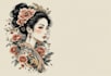 design a tattoo design in japanese style