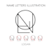 custom name logo design