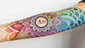 draw a full sleeve tattoo design unique modern