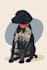 create custom pet portrait vector art from your photo