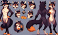 halloween reference sheet furry ref sheet halloween ref sheet halloween headshot