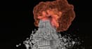 make simulation fx, vfx animation, destruction fx, visual effect, fire explosion
