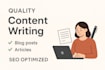 write engaging and SEO friendly blog posts