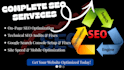 fix on page seo and improve google ranking and indexing