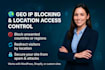 setup GEO IP blocking, country redirect, location based access for your website
