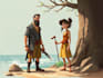 design and illustrate realistic characters