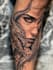 custom an abstract black tattoo design