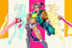 design anime character , cyberpunk character