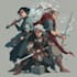 dnd character art and dnd character art