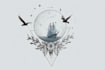 create a minimalist tattoo design