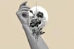 make a minimalist line art tattoo design or illustration