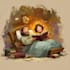 create christmas children book illustrations