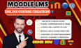 professionally manage, upload quizzes, customize  support any moodle lms version