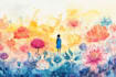 create watercolour botanical illustrations