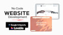 build a no code mobile app and website using antigravity
