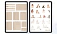 provide digital stickers for digital planner journal or for etsy