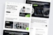 design a high converting landing page UI UX in figma