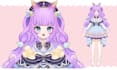 draw and rig custom male or female live2d model vtuber outfits live2d vtuber