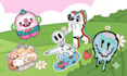 design custom stickers, cute illustrations and doodles