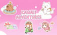 design custom stickers and hand drawn cartoon illustrations