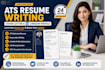 write ats resume, europass CV, cover letter and linkedin profile