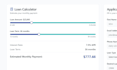 build loan website fintech financial website
