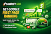 do shopify SEO, shopify store optimization and speed optimization