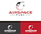 do modern beautiful jeet, aircraft logo