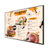 design professional digital menu board for restaurant TV screen