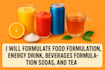 do food supplement and energy drink formulation chemist